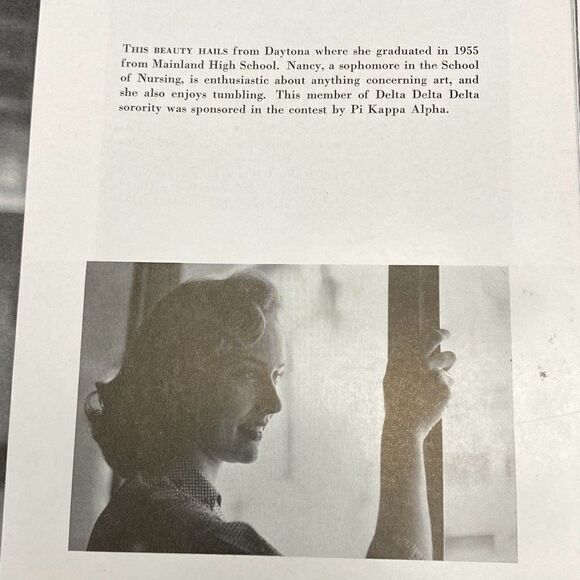 UF Seminole University of Florida Seminole Yearbook Unmarked 1958 JFK - Picture 10 of 11